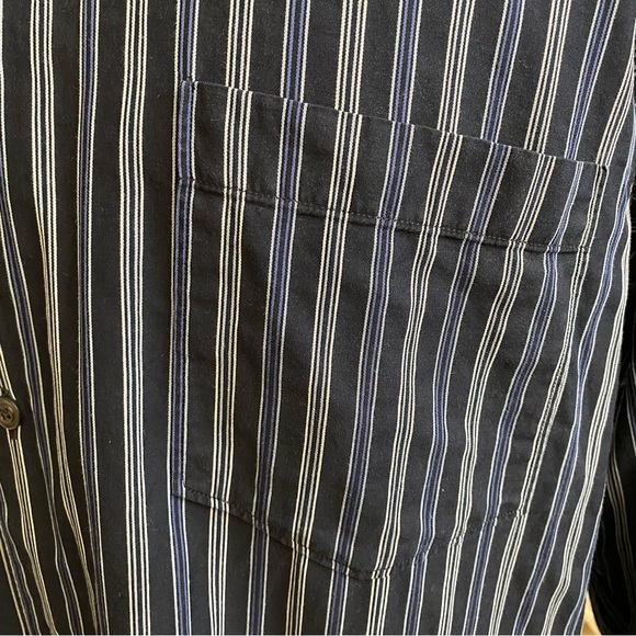 Ermenegildo Zegna Striped Button Up Shirt Made in Italy - Picture 4 of 16